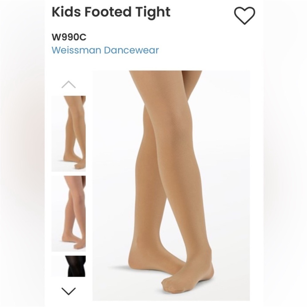 Weissman Child Footed Tights